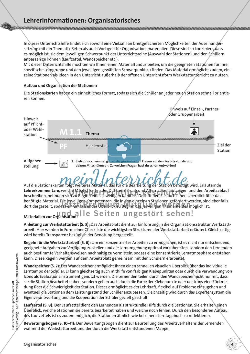 Sprechen mit Gott: Bekannte Gebete kreativ erleben Preview 6
