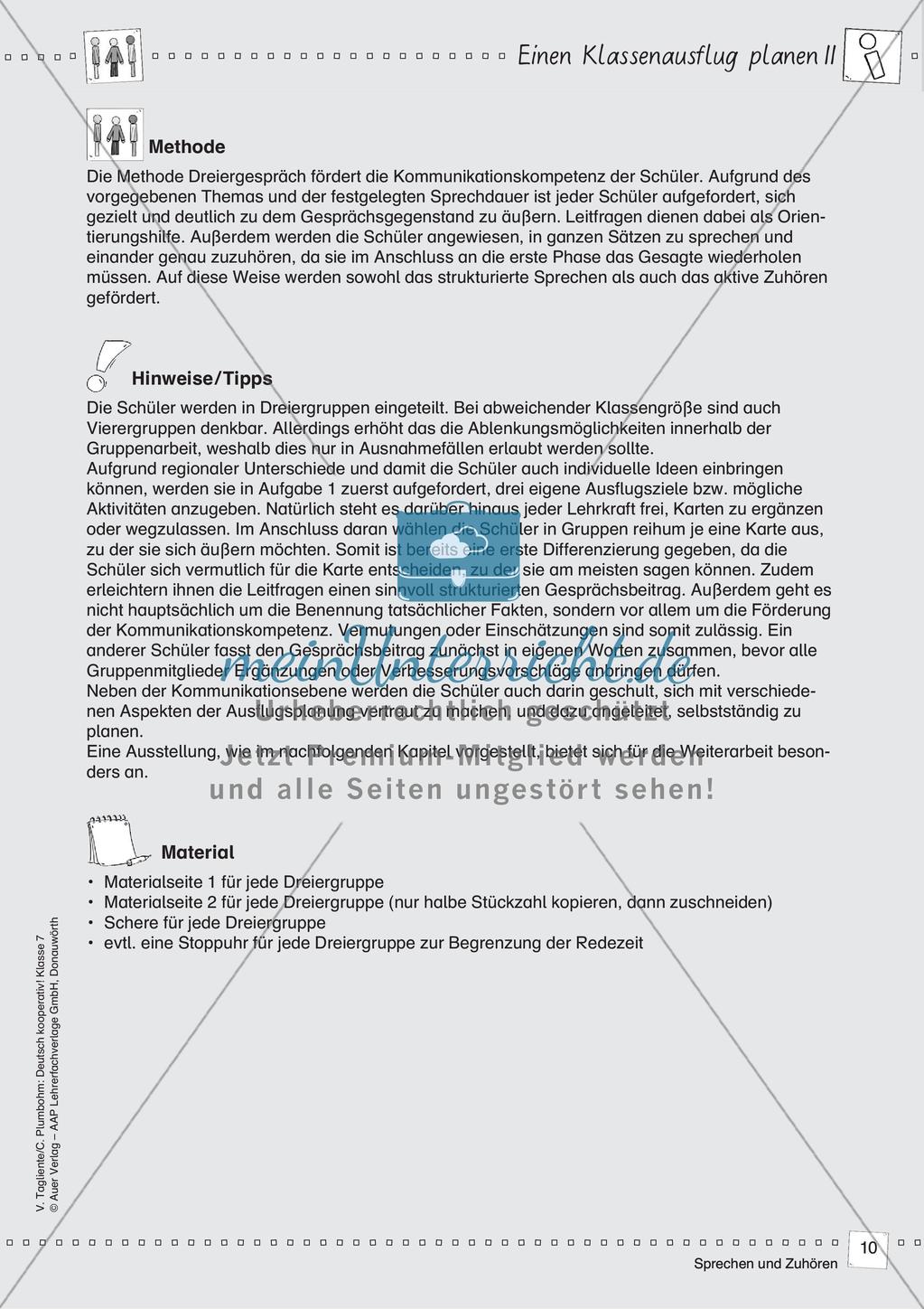 Deutsch kooperativ: Sprechen und Zuhören Preview 12