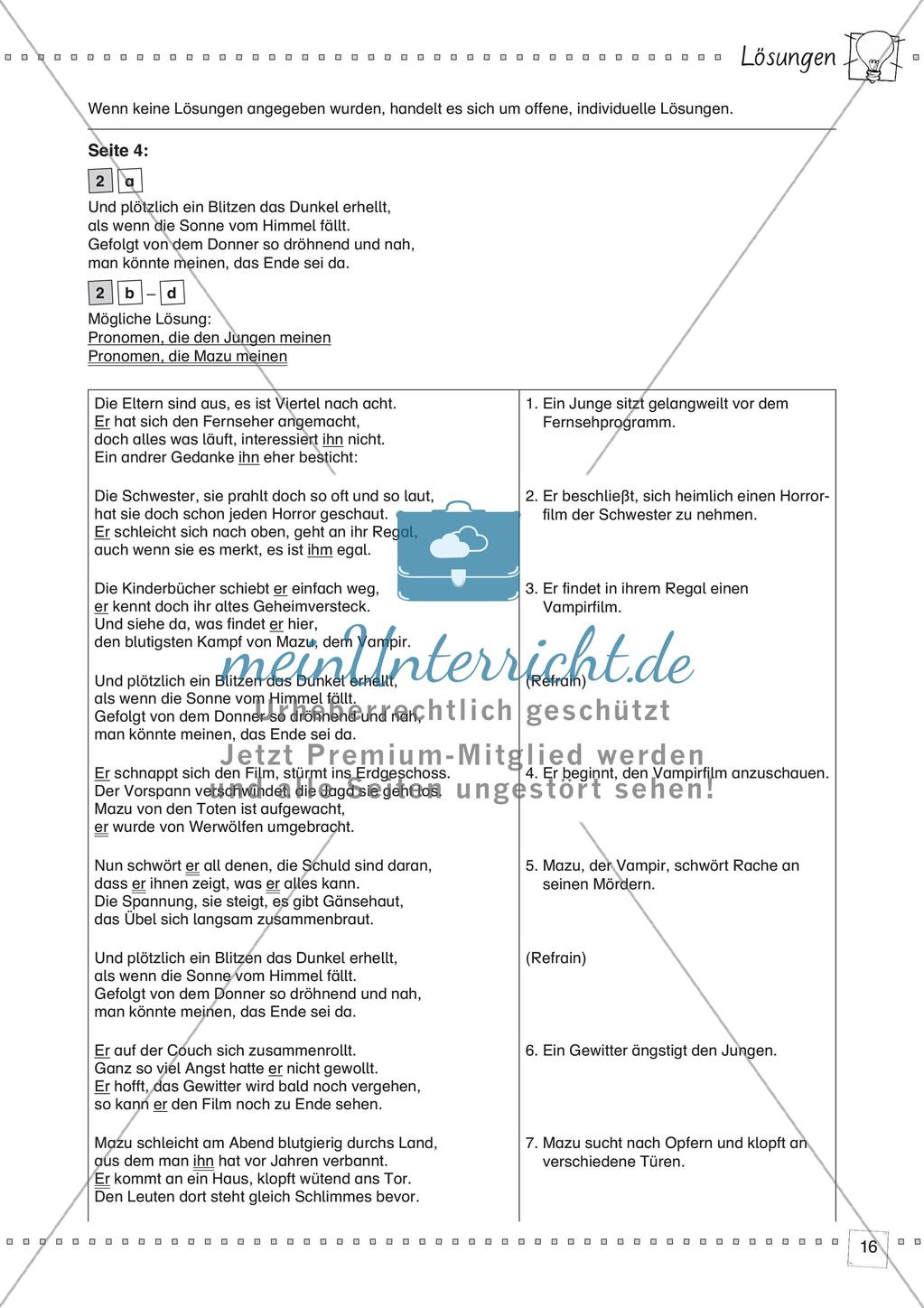 Deutsch kooperativ: Balladen lesen und erschließen Preview 18