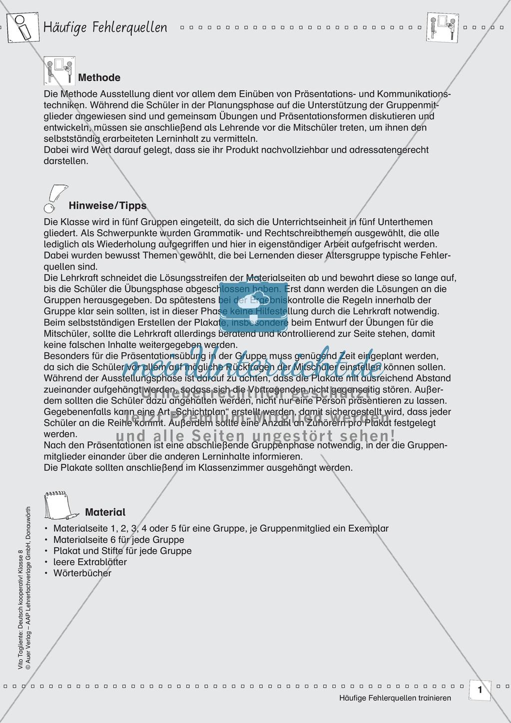 An häufigen Fehlerquellen arbeiten Preview 3