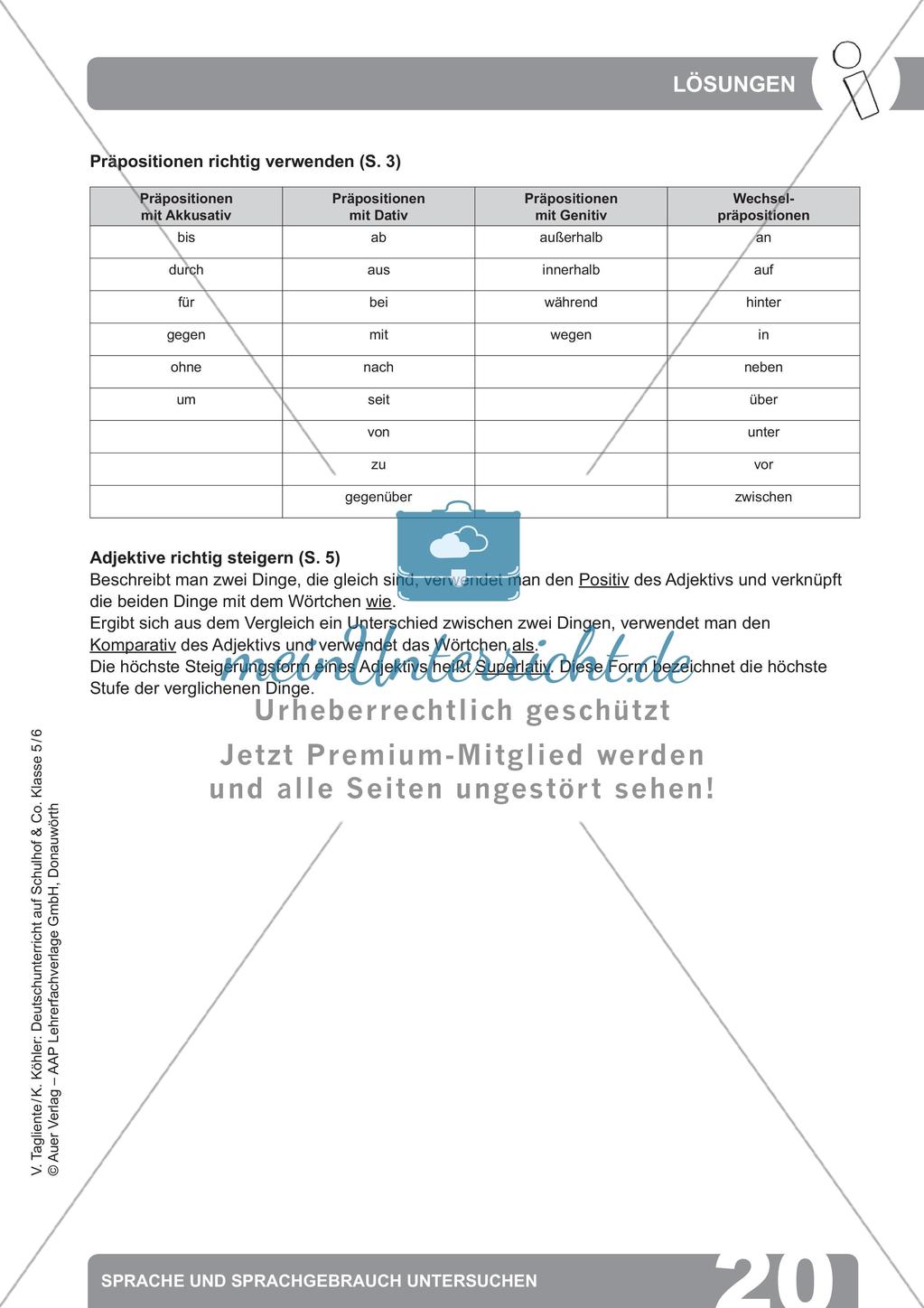 Deutsch auf dem Schulhof: Sprache und Sprachgebrauch untersuchen Preview 22