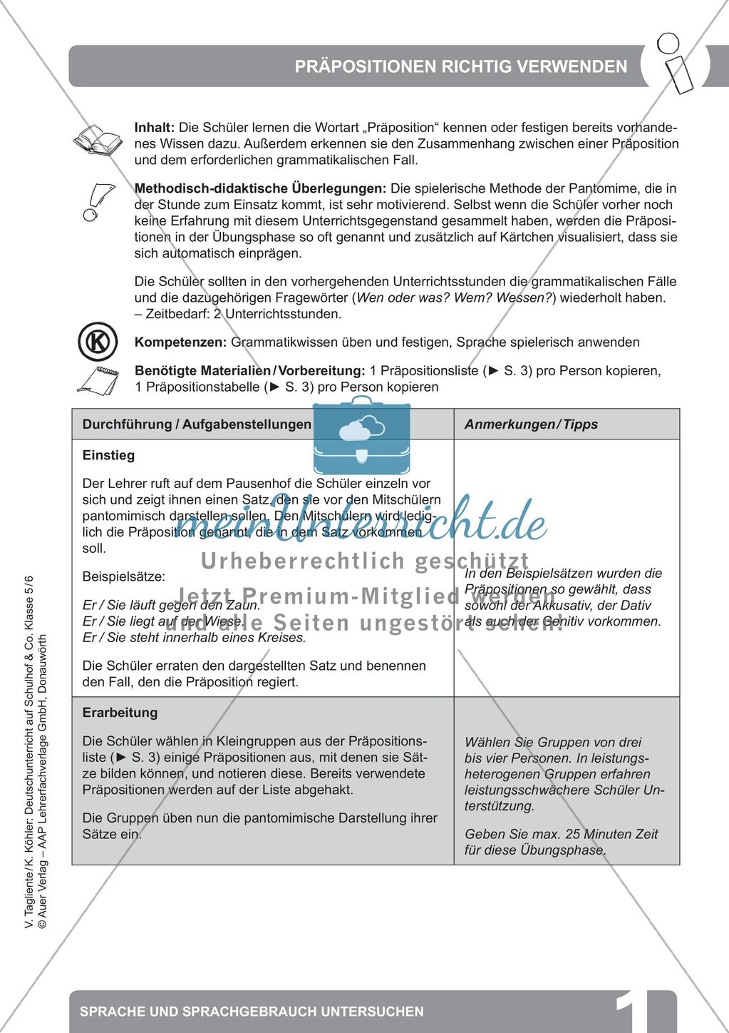 Deutsch auf dem Schulhof: Sprache und Sprachgebrauch untersuchen Preview 3