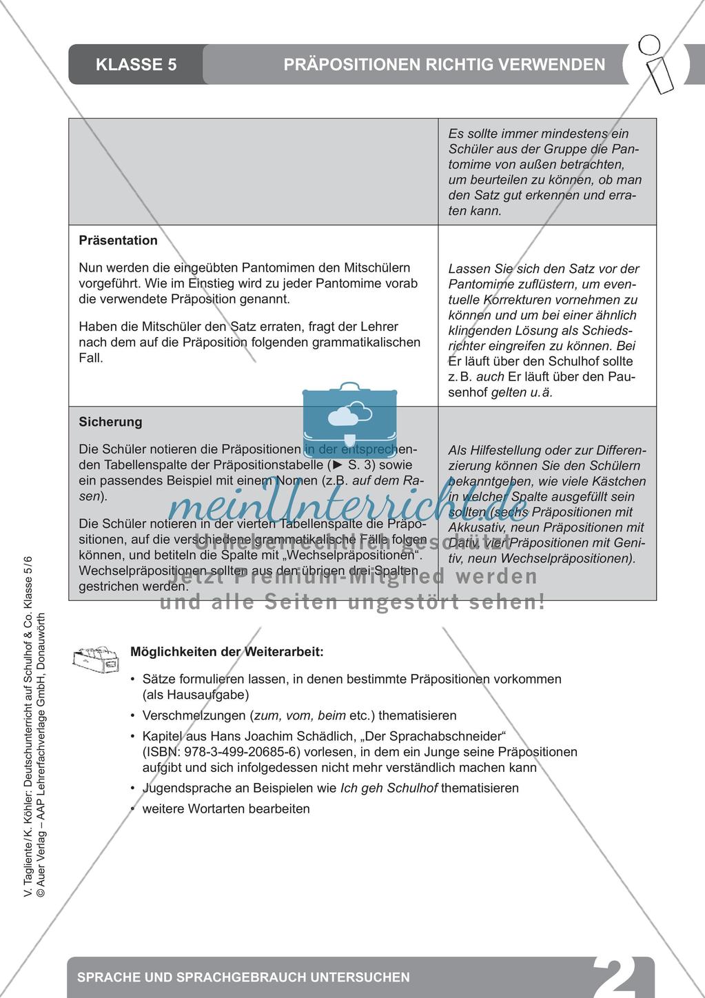 Deutsch auf dem Schulhof: Sprache und Sprachgebrauch untersuchen Preview 4