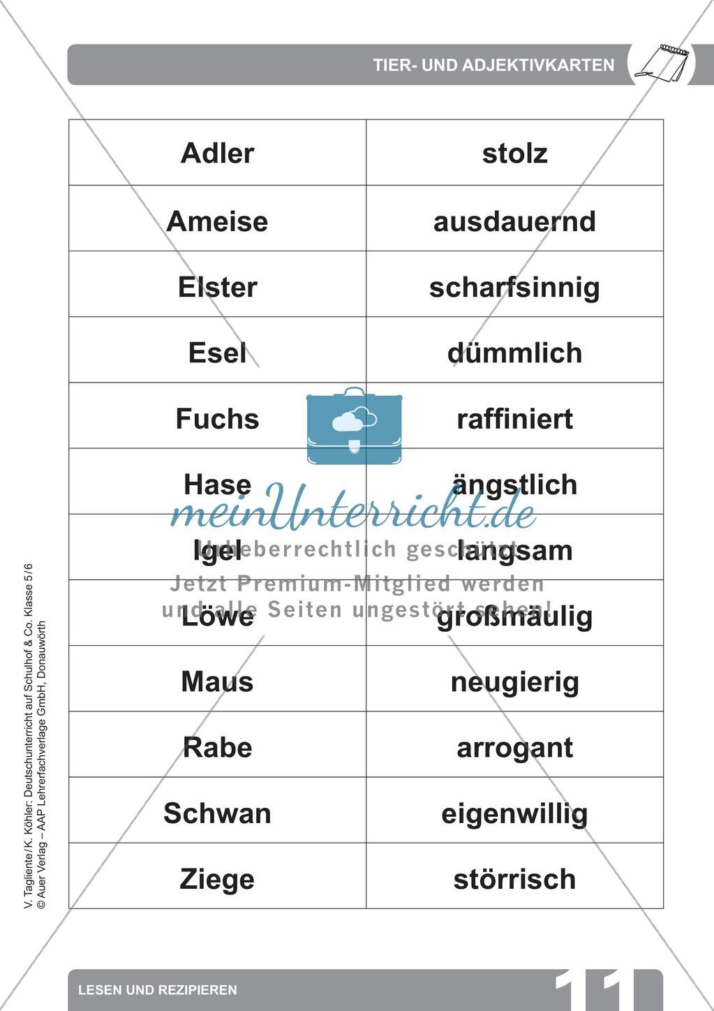 Deutsch auf dem Schulhof: Lesen und Rezipieren Preview 13