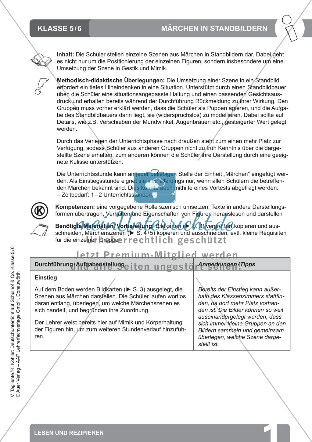 Deutsch auf dem Schulhof: Lesen und Rezipieren Preview 3
