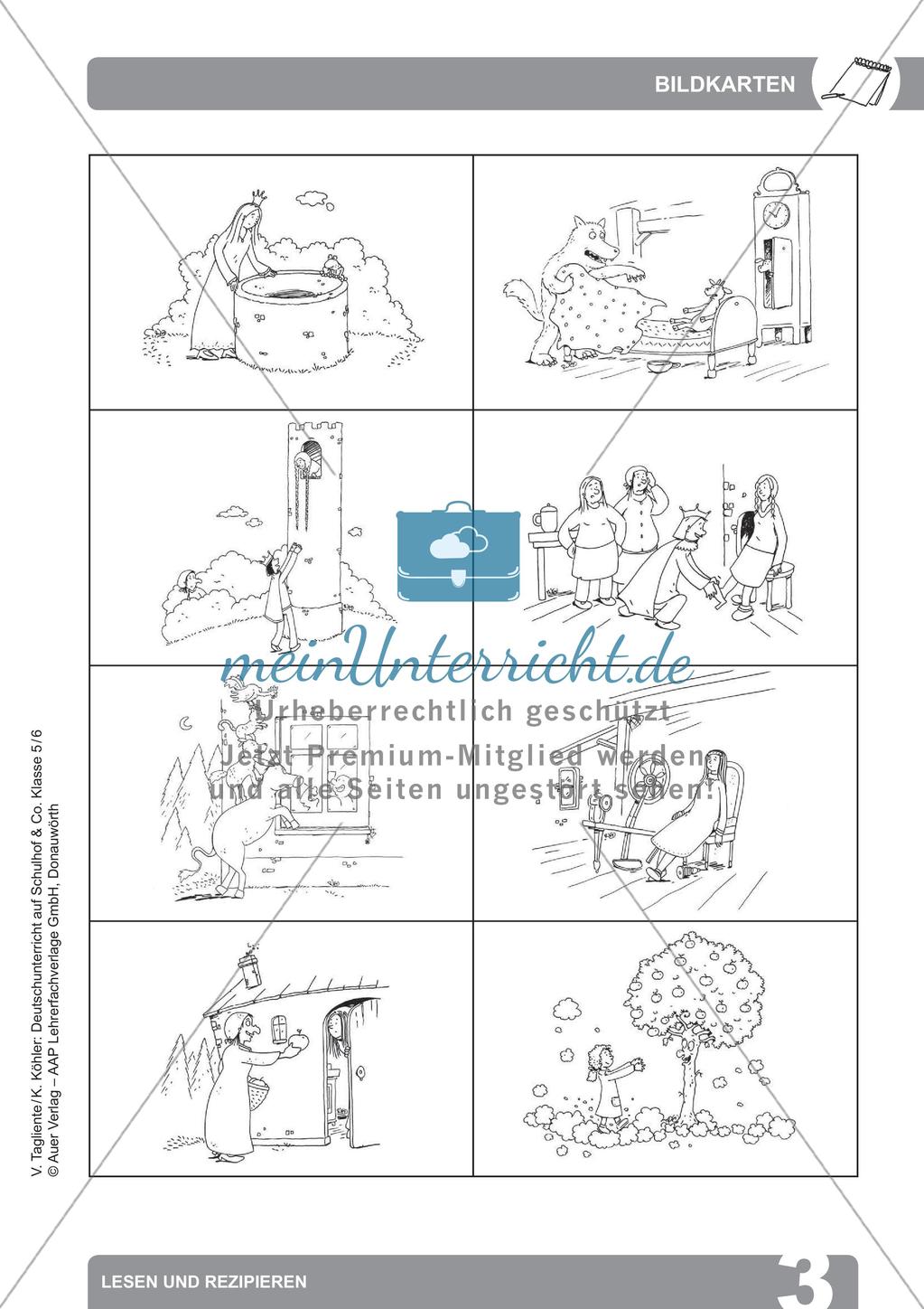 Deutsch auf dem Schulhof: Lesen und Rezipieren Preview 5