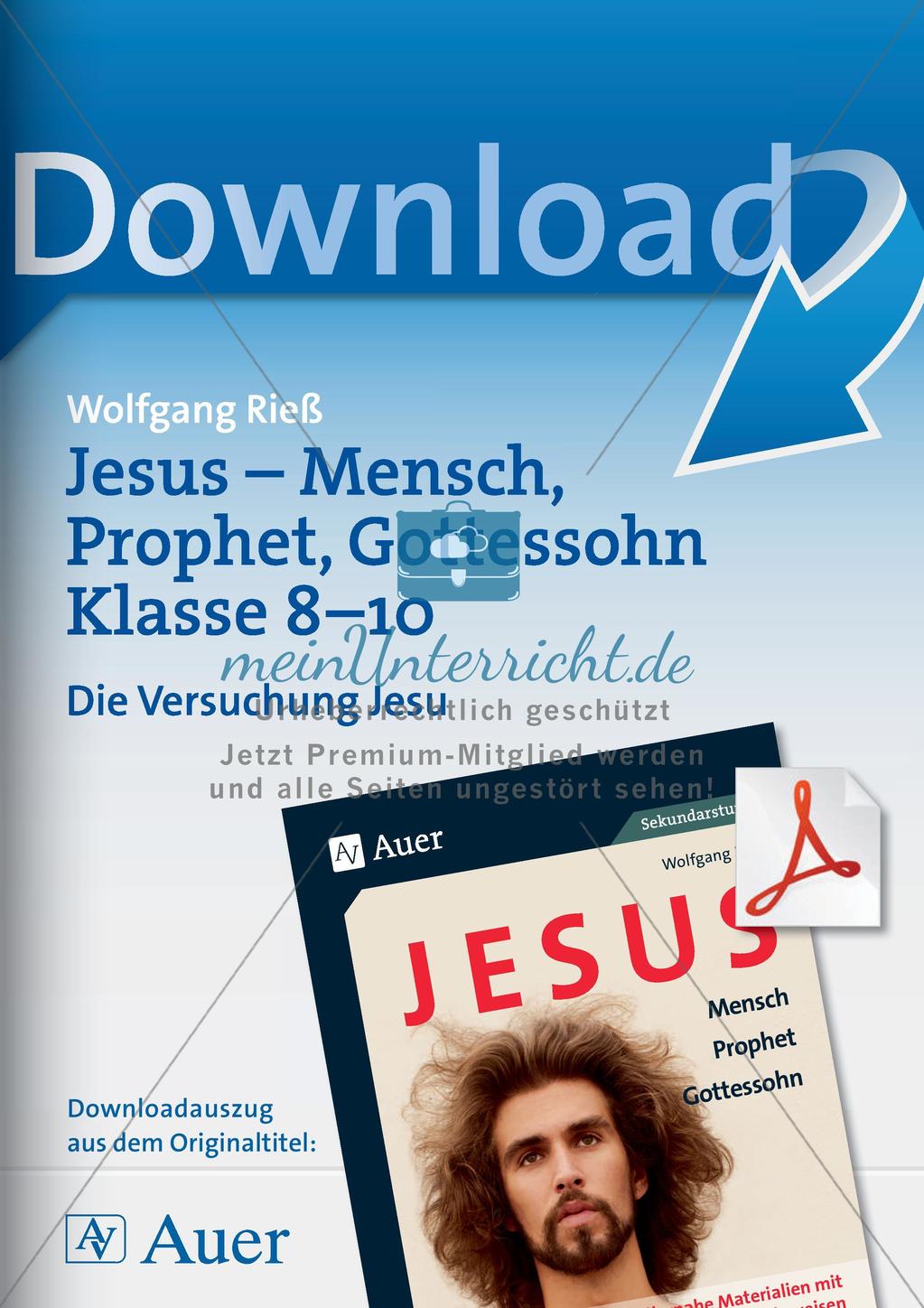 Die Versuchung Jesu Preview 1