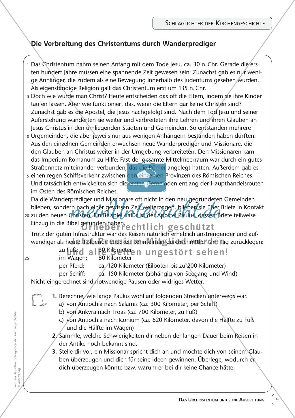 Kirchengeschichte: Das Urchristentum und seine Ausbreitung Preview 11