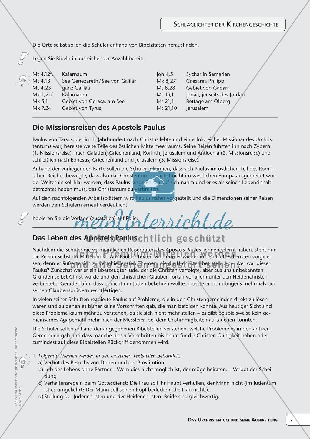 Kirchengeschichte: Das Urchristentum und seine Ausbreitung Preview 4