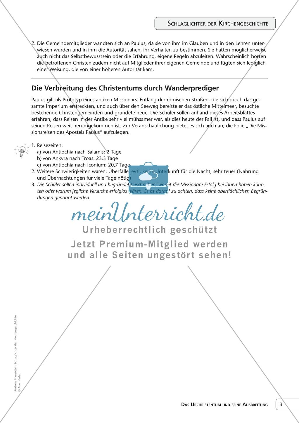Kirchengeschichte: Das Urchristentum und seine Ausbreitung Preview 5