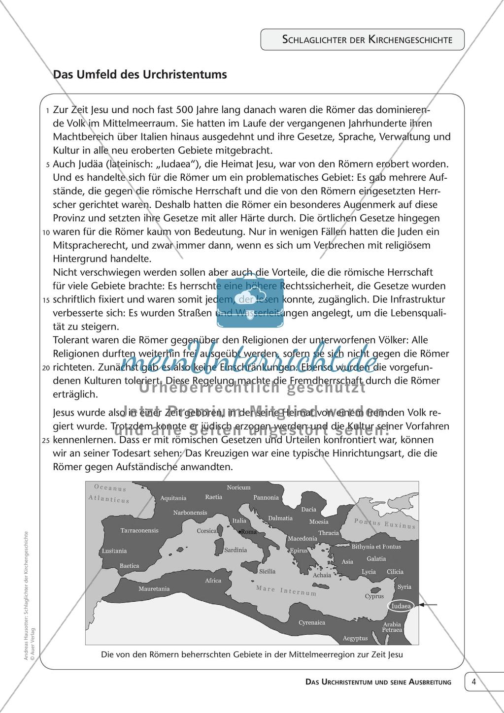 Kirchengeschichte: Das Urchristentum und seine Ausbreitung Preview 6