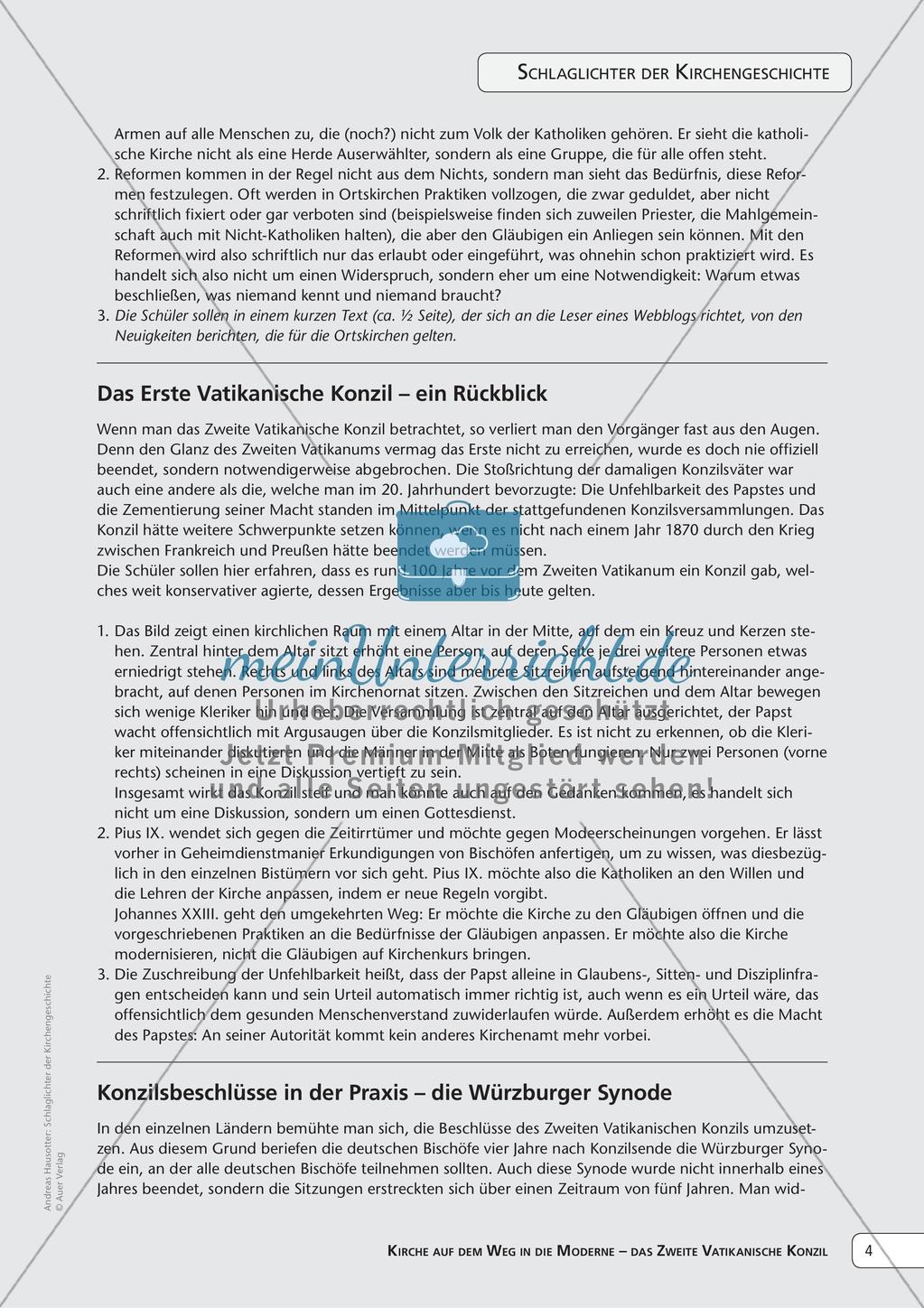 Kirchengeschichte: Das Zweite Vatikanische Konzil Preview 6