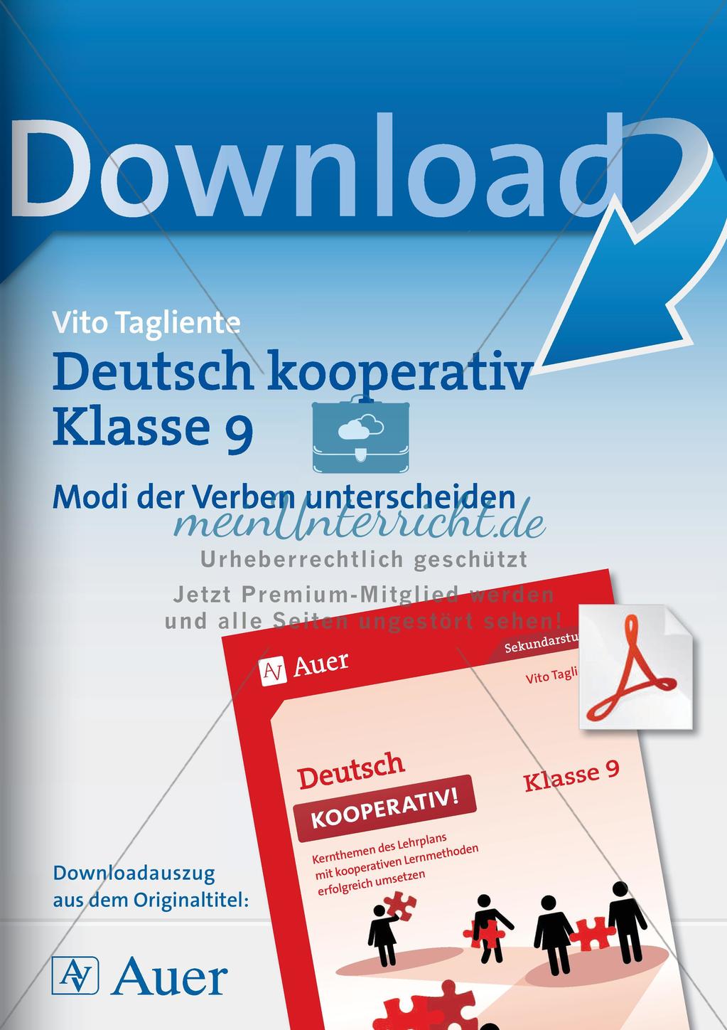 Kooperativ: Modi der Verben Preview 1