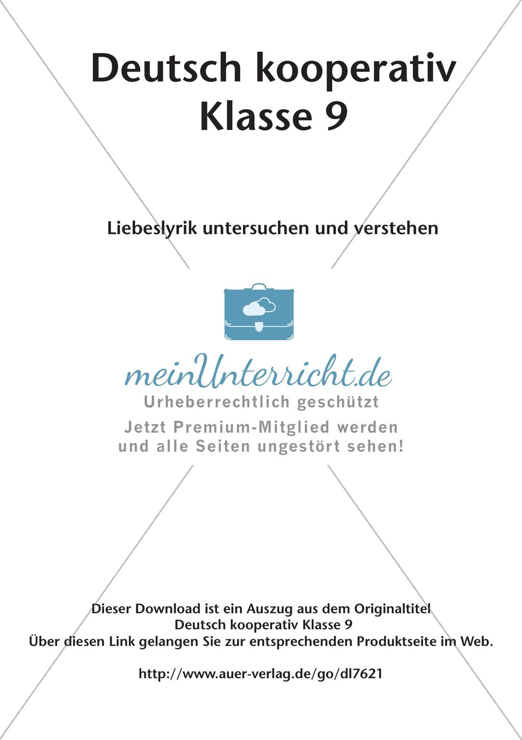 Kooperativ: Liebeslyrik Preview 2