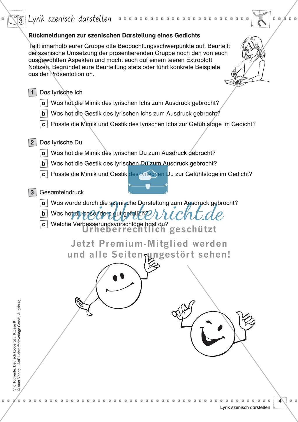 Kooperativ: Szenische Darstellung von Lyrik Preview 6