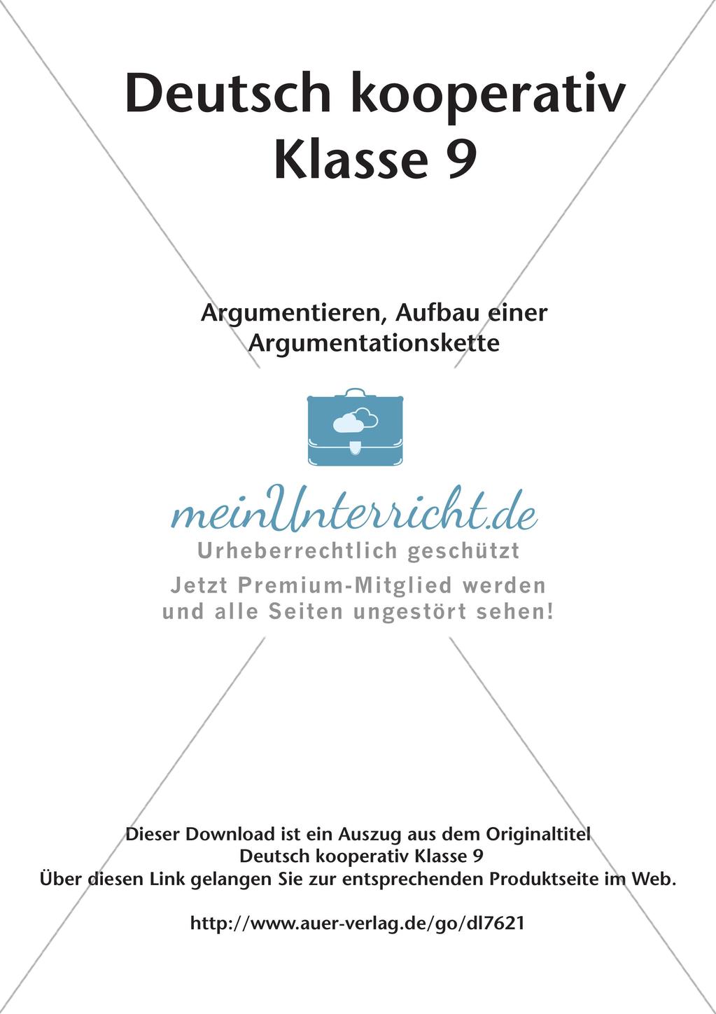 Kooperativ: Argumentieren Preview 2