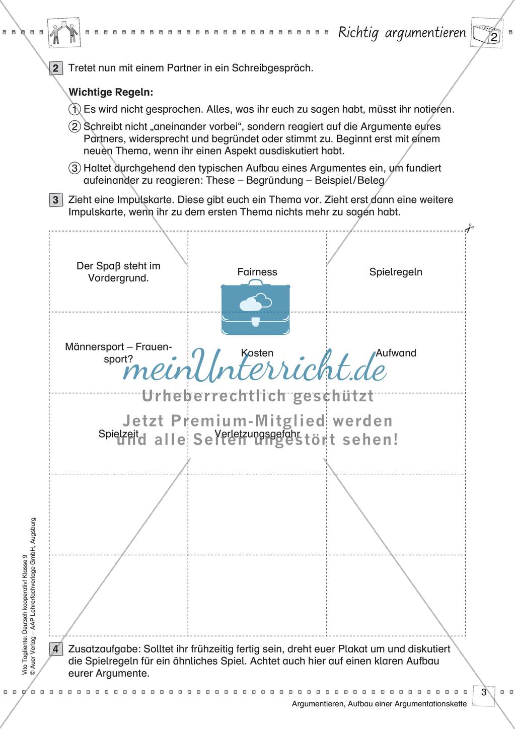 Kooperativ: Argumentieren Preview 5