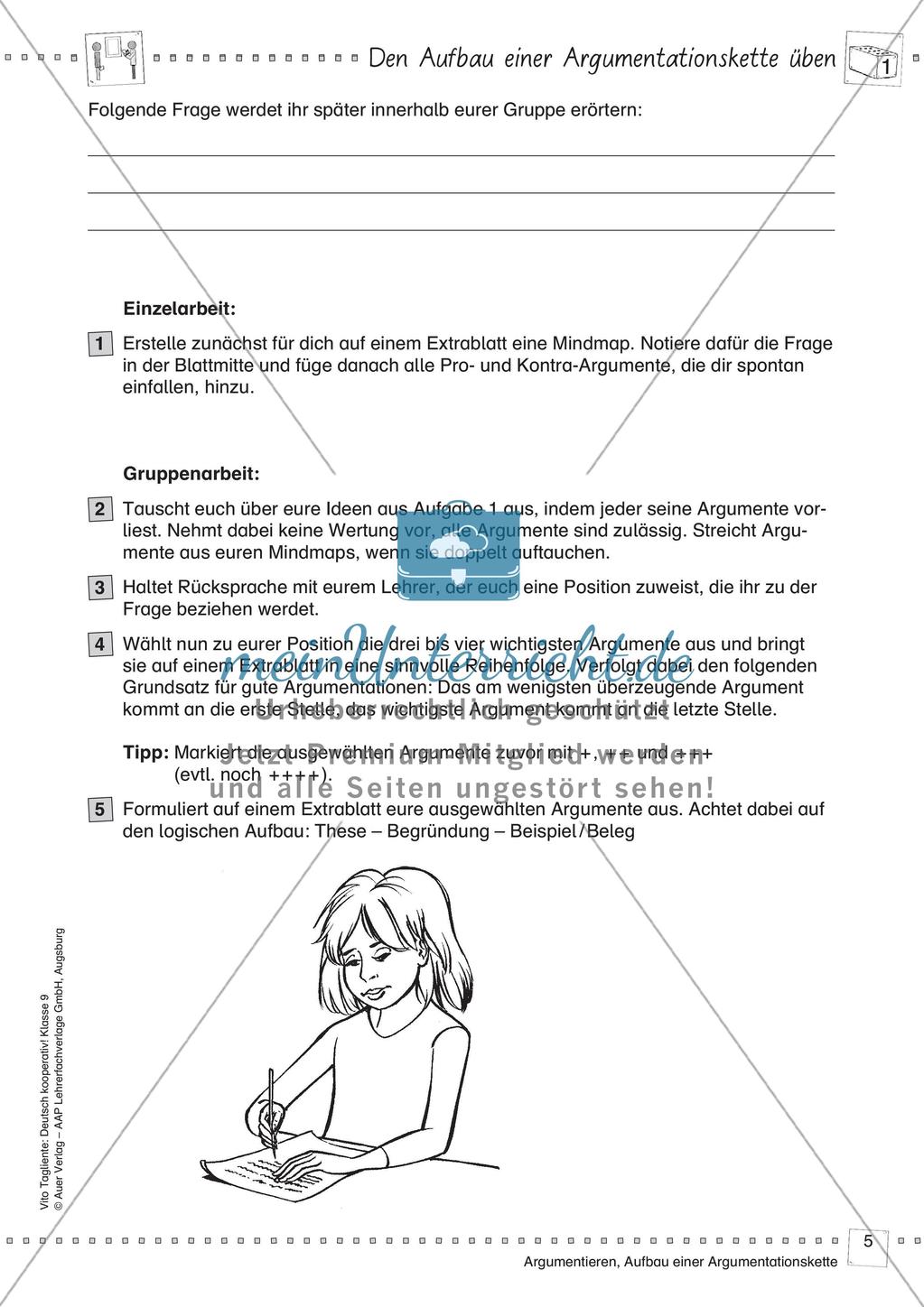 Kooperativ: Argumentieren Preview 7