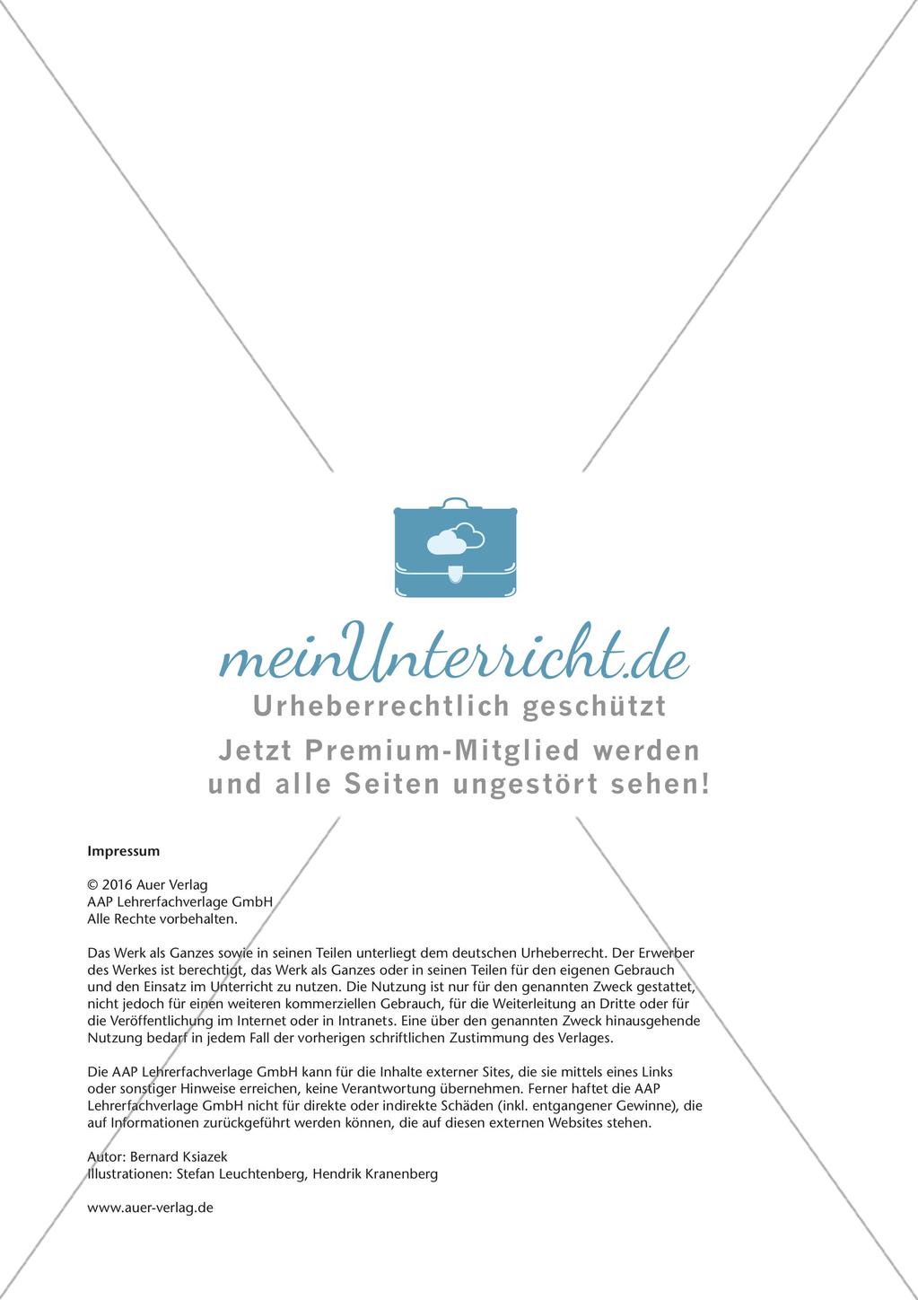 Mathe an Stationen - Inklusion: Ähnlichkeit, Strahlensätze und Co. Preview 12