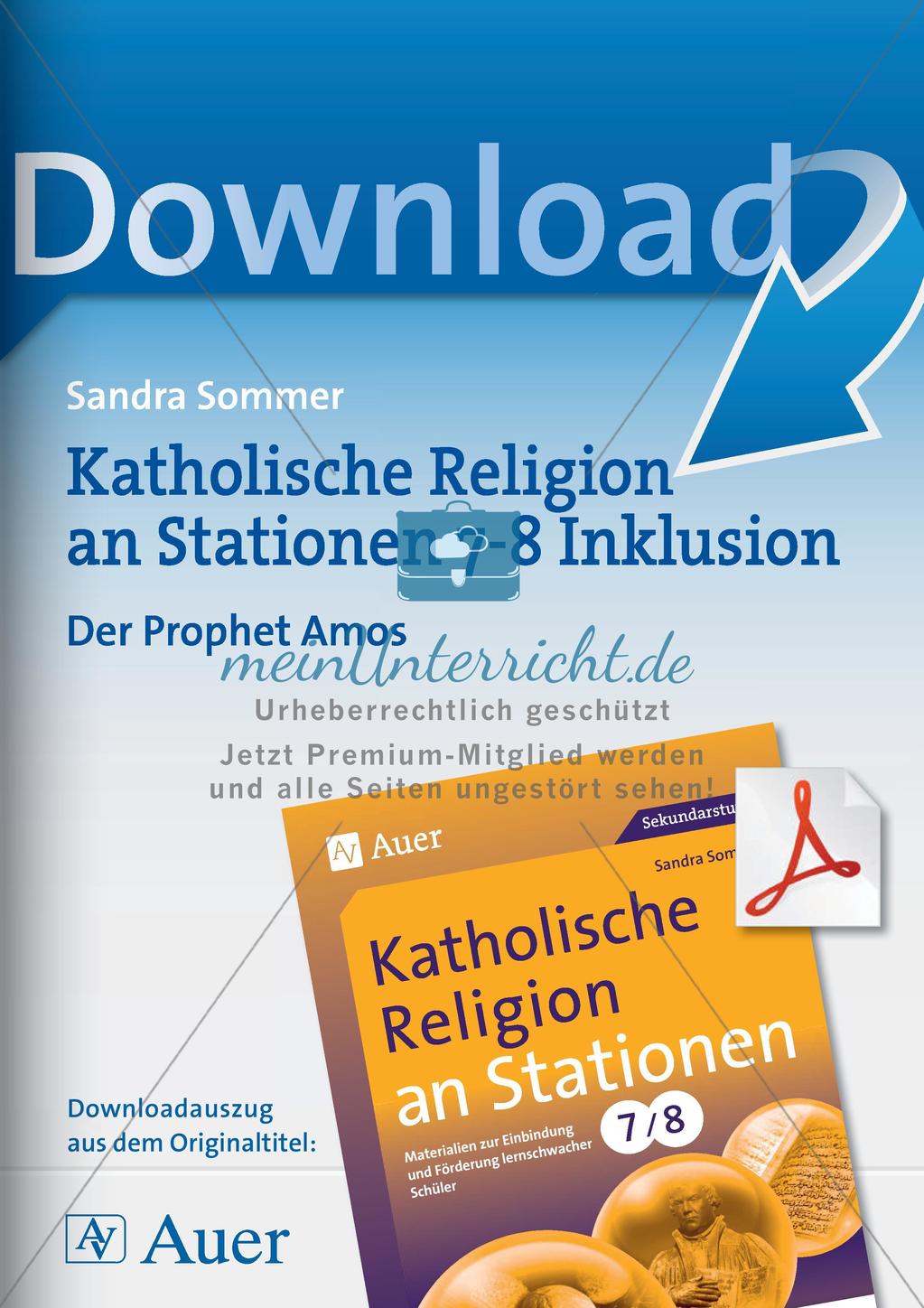 Der Prophet Amos Preview 1
