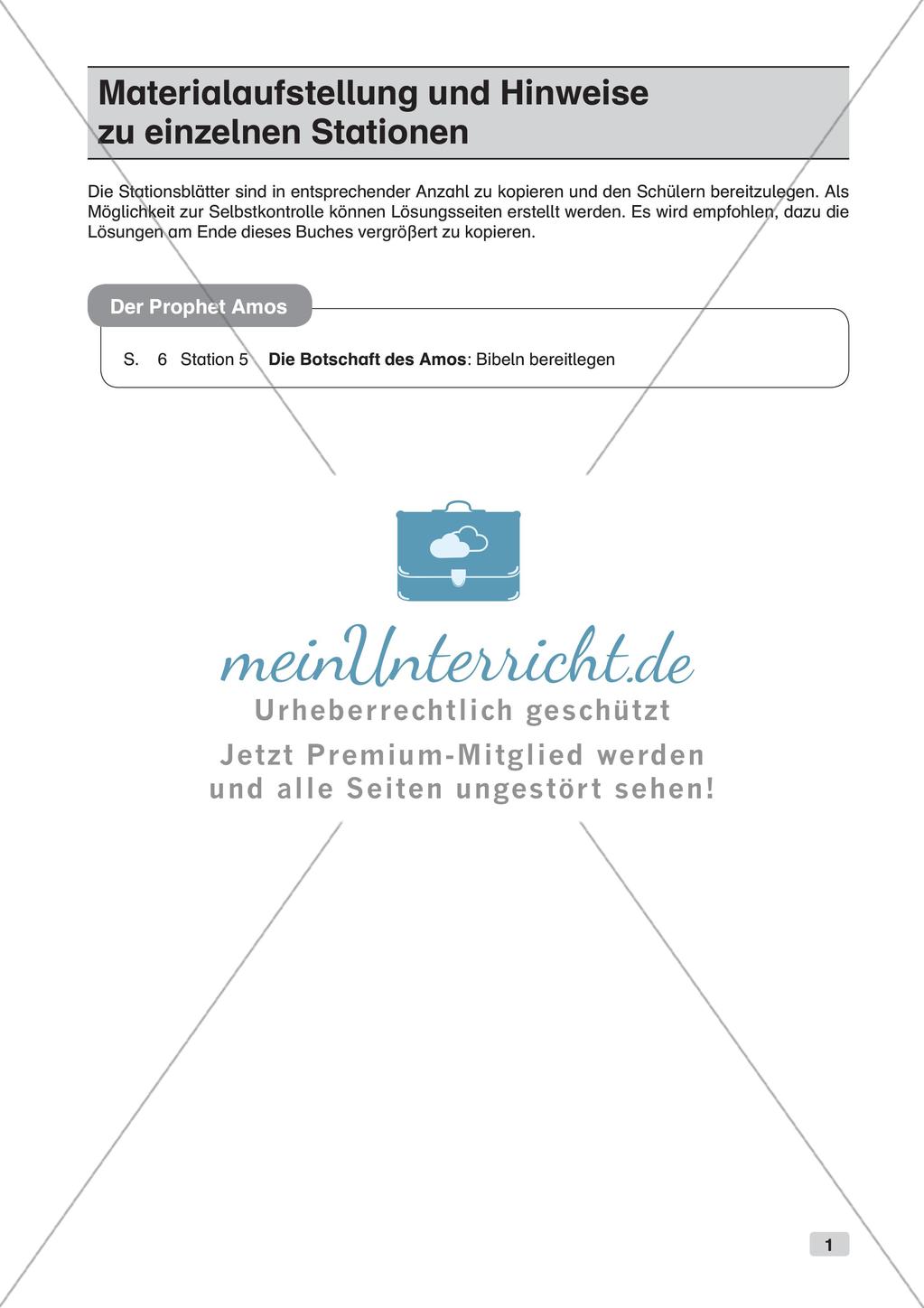 Der Prophet Amos Preview 3