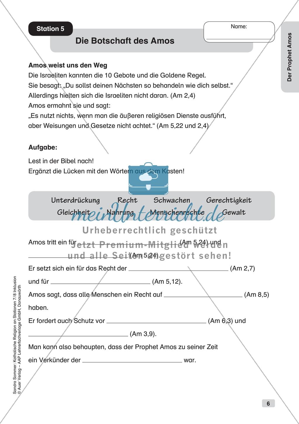 Der Prophet Amos Preview 8