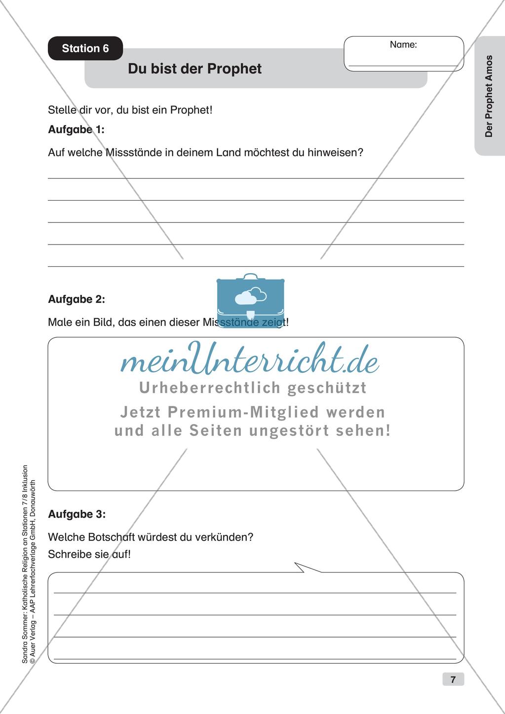 Der Prophet Amos Preview 9