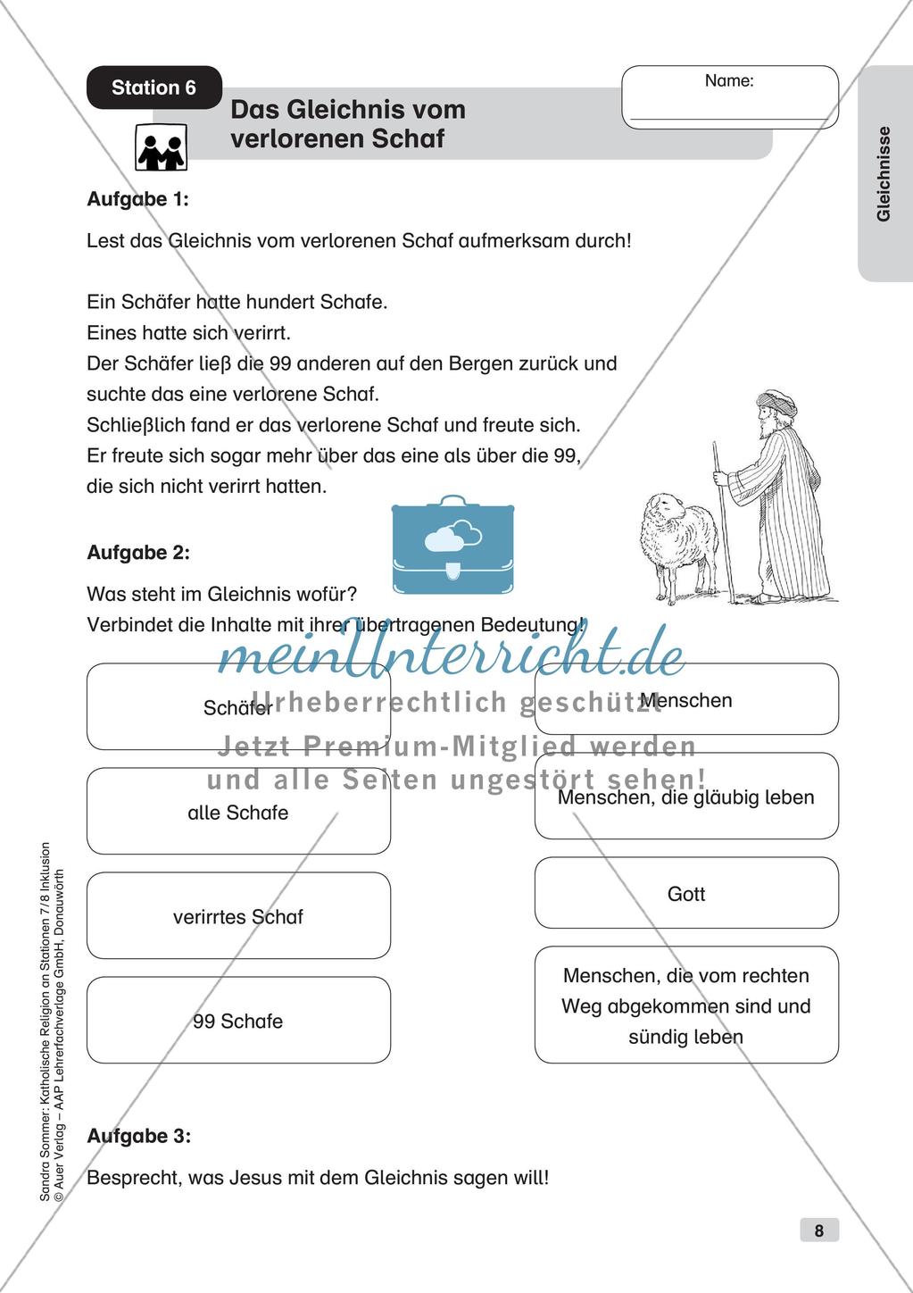 Kennenlernen von Gleichnissen Preview 10