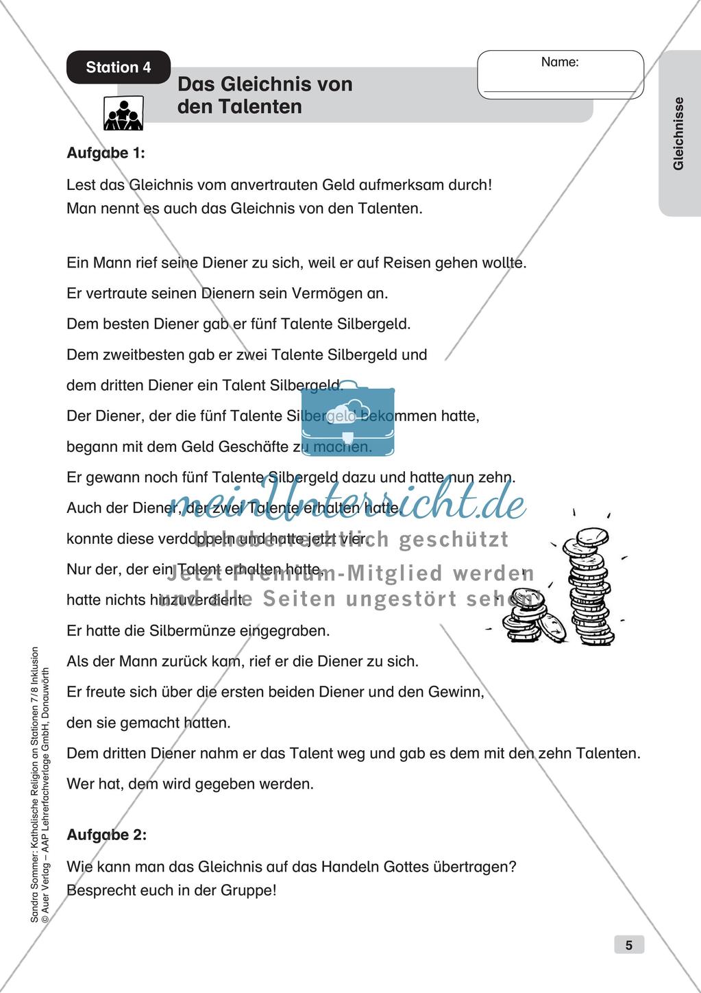 Kennenlernen von Gleichnissen Preview 7