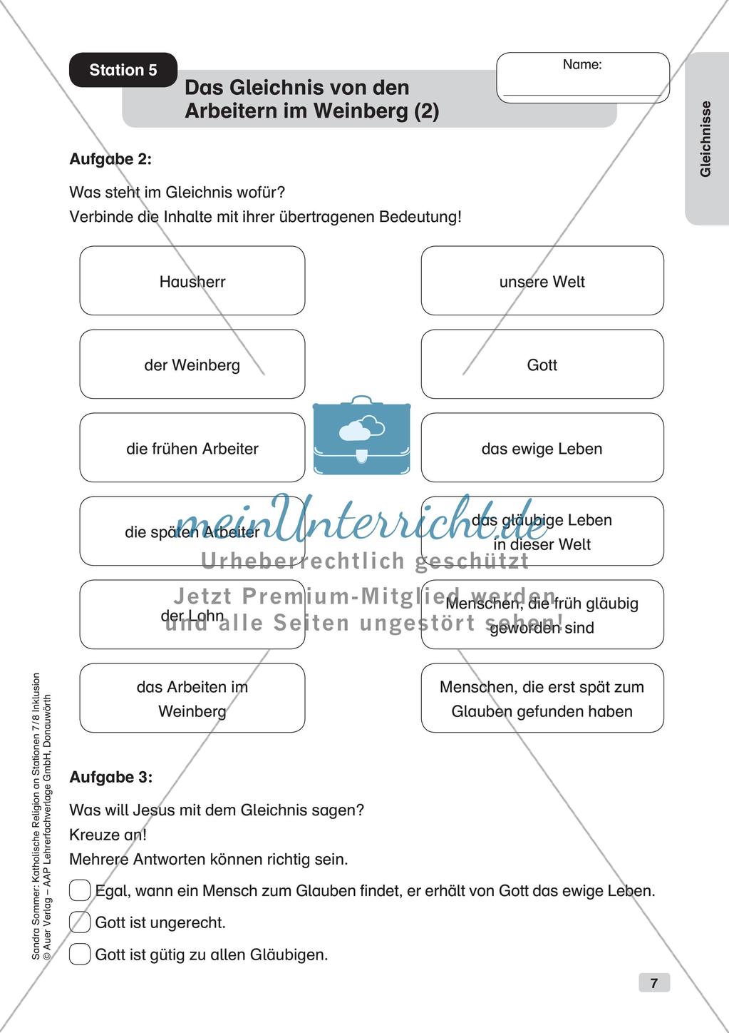 Kennenlernen von Gleichnissen Preview 9