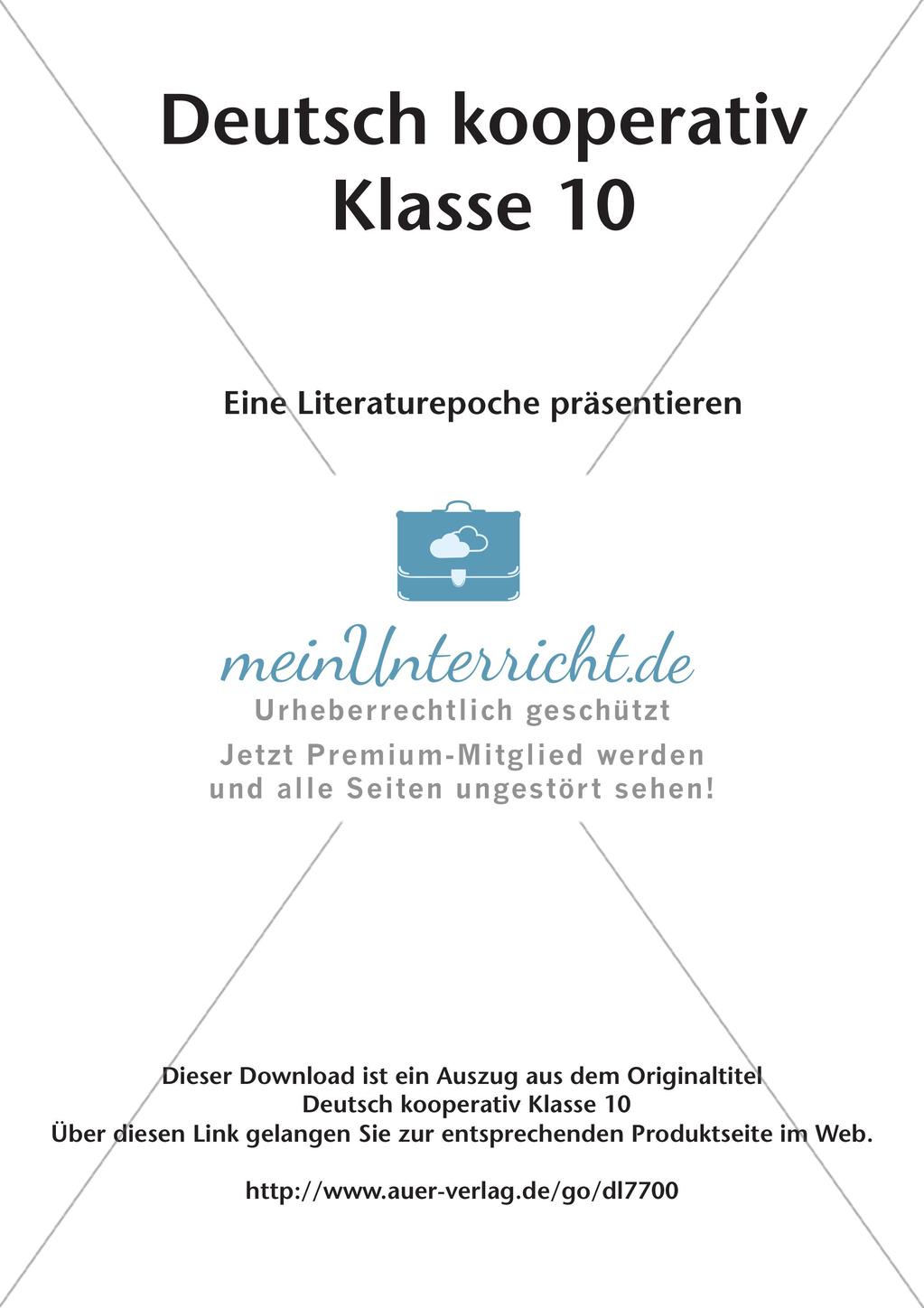 Deutsch kooperativ Klasse 10 Preview 2