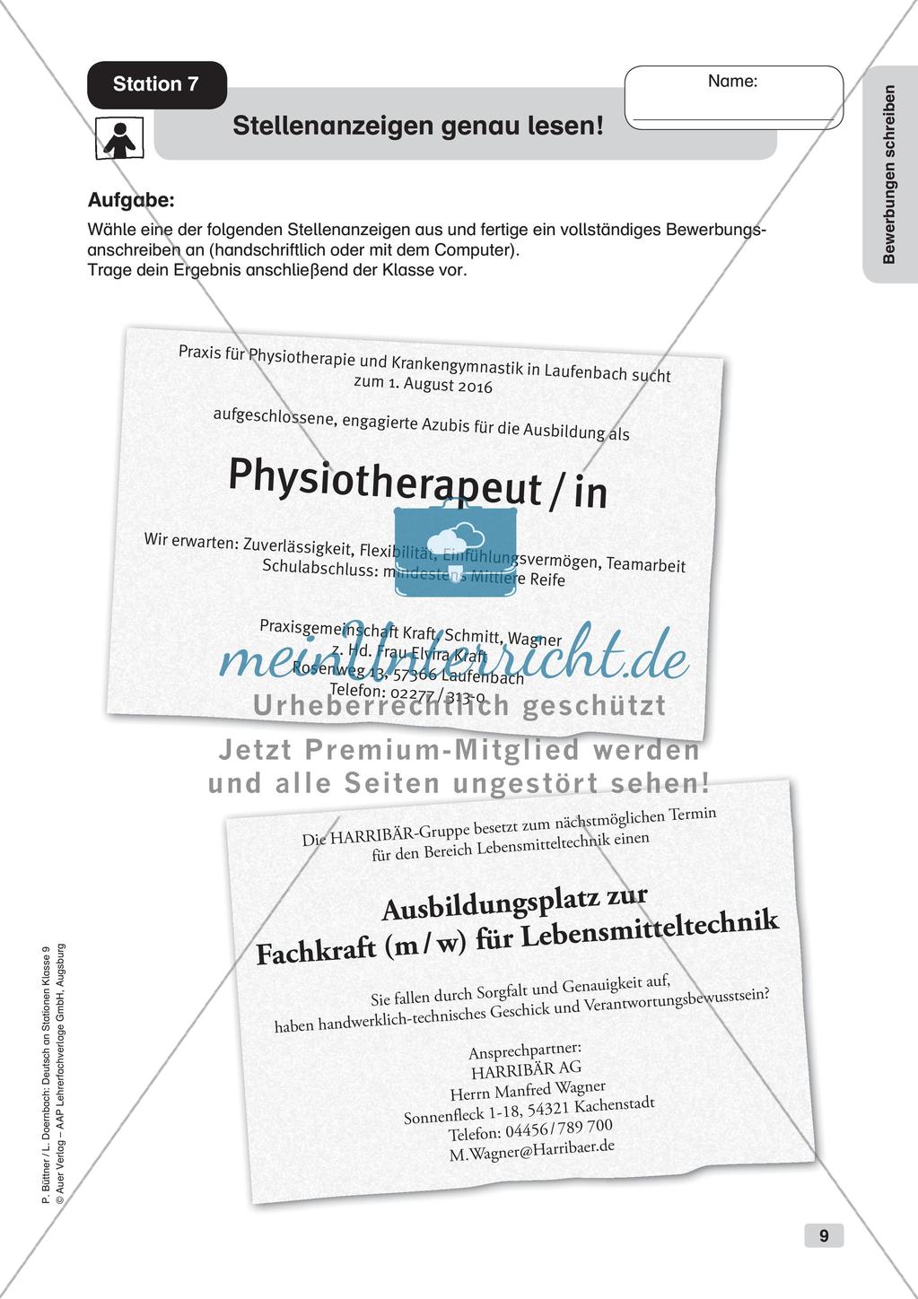 Bewerbungsvorbereitung Preview 11
