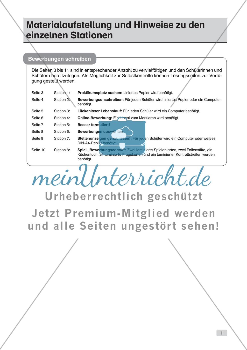 Bewerbungsvorbereitung Preview 3