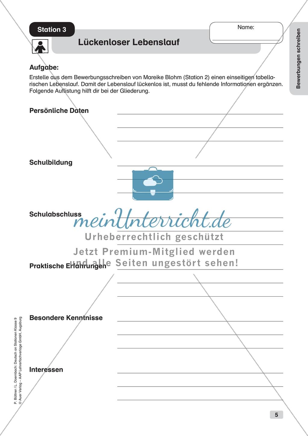 Bewerbungsvorbereitung Preview 7