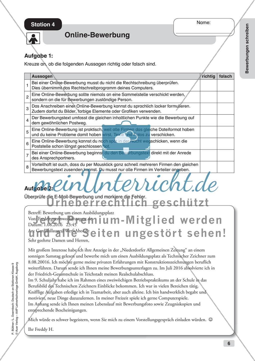 Bewerbungsvorbereitung Preview 8