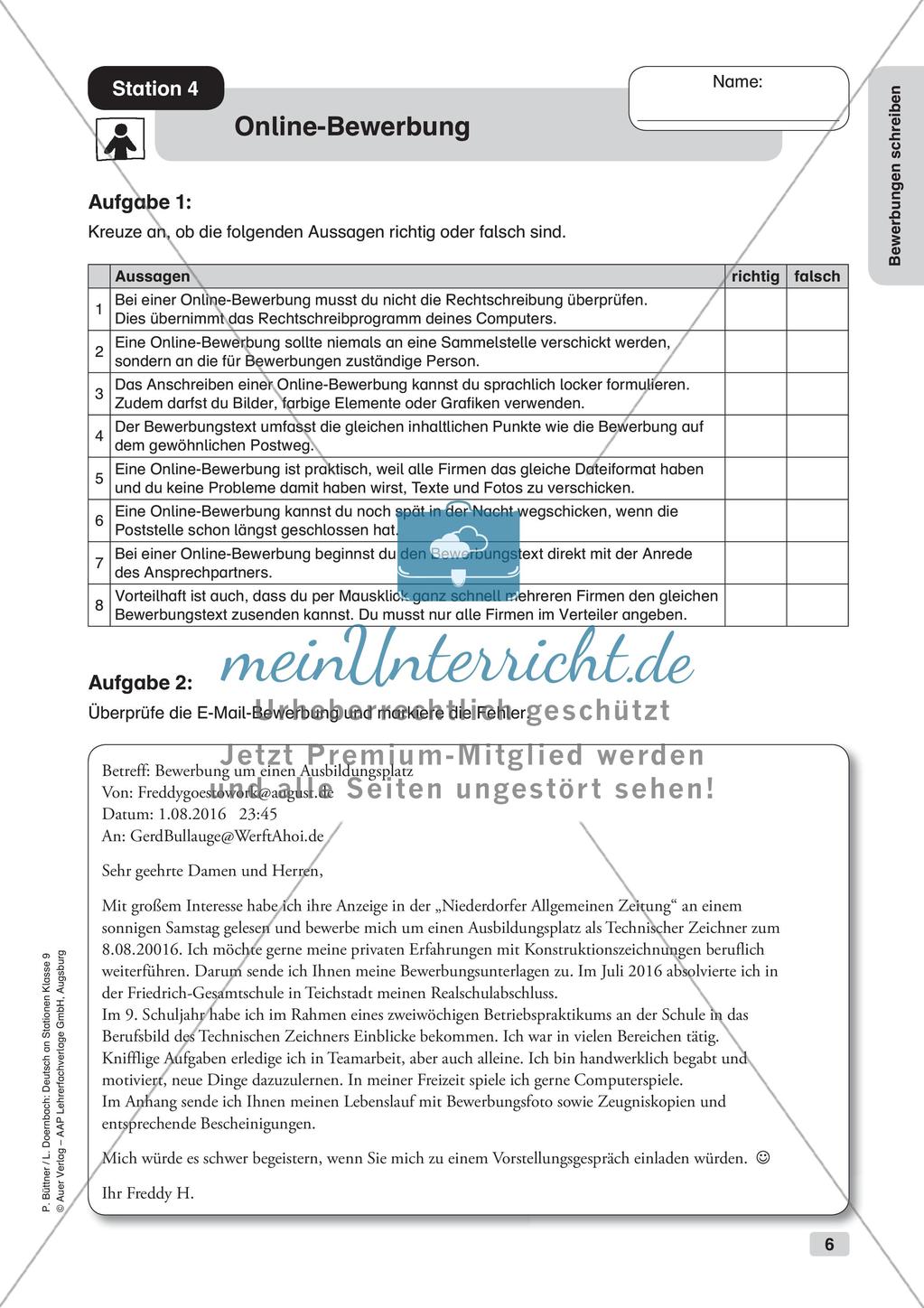 Bewerbungsvorbereitung Preview 8