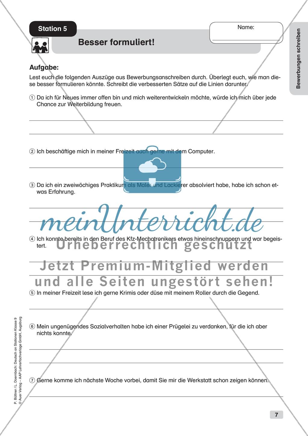 Bewerbungsvorbereitung Preview 9