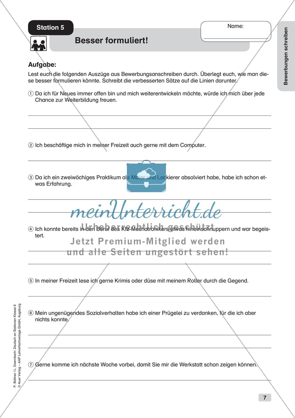Bewerbungsvorbereitung Preview 9