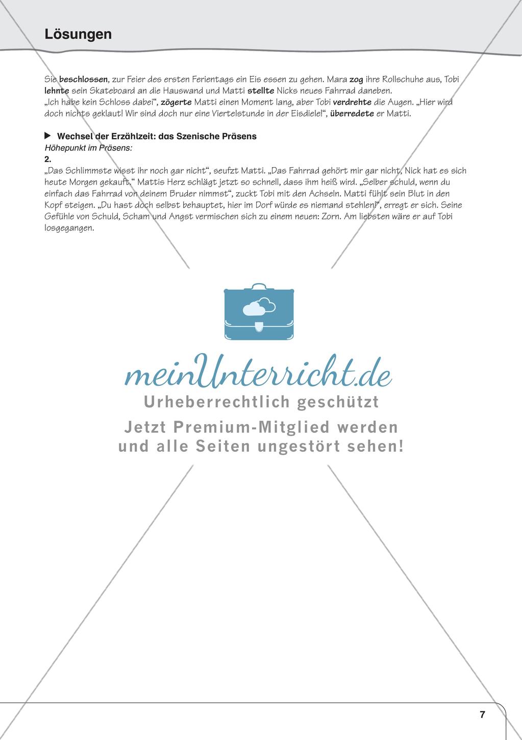 Erzählen nach Bildergeschichten: Erarbeitung des Hauptteils Preview 9