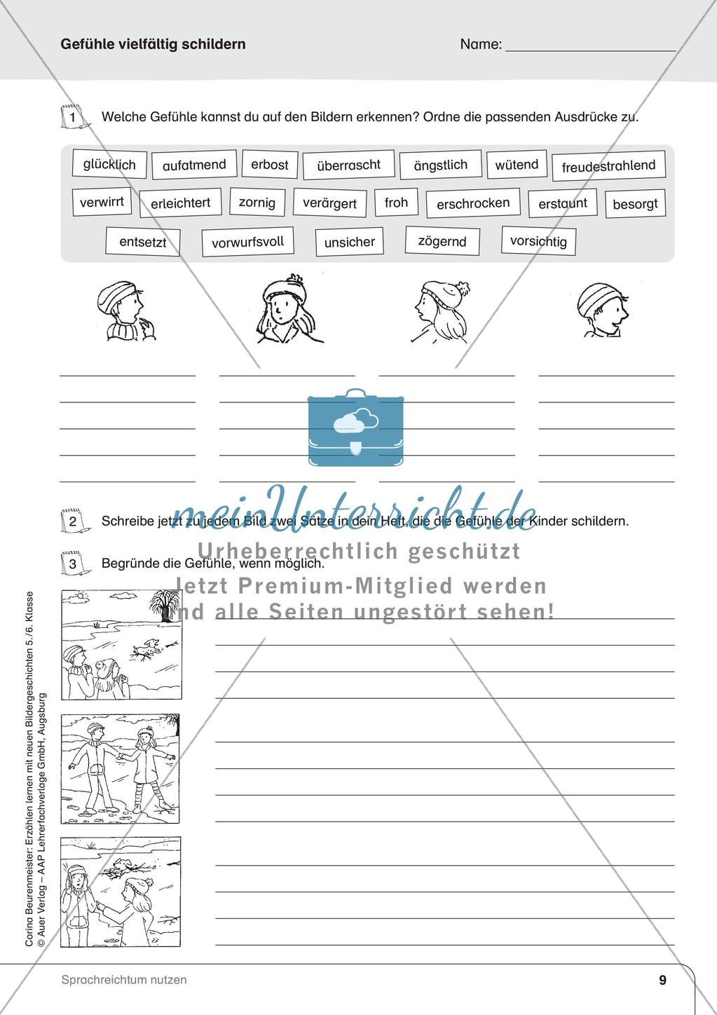 Erzählen nach Bildergeschichten: Nutzung von Sprachreichtum Preview 11