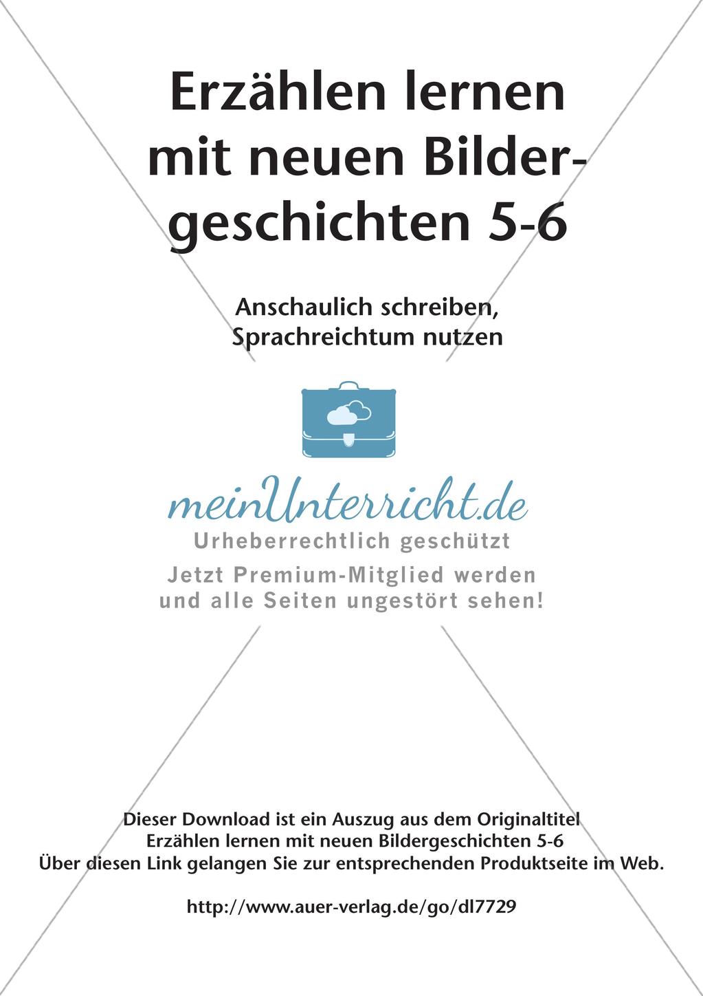 Erzählen nach Bildergeschichten: Nutzung von Sprachreichtum Preview 2