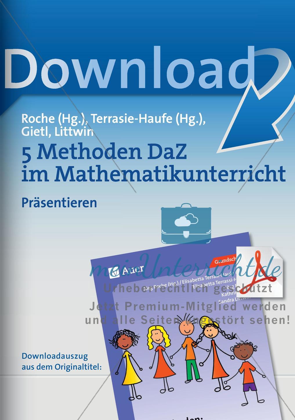 Methoden im Mathematikunterricht: Präsentieren Preview 1