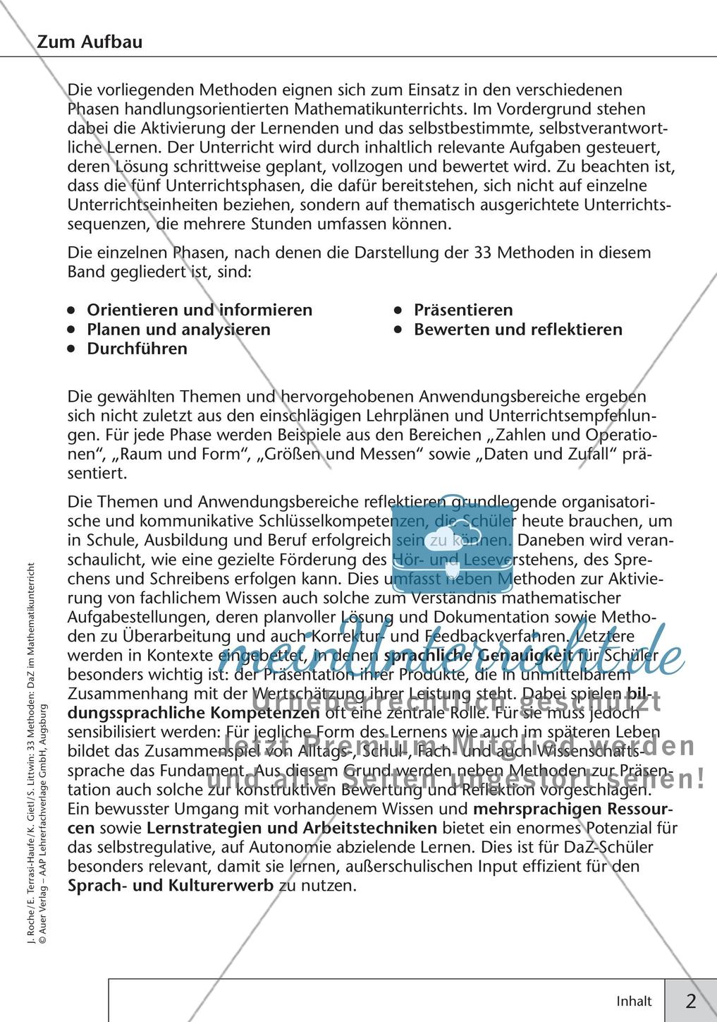 Methoden im Mathematikunterricht: Präsentieren Preview 4