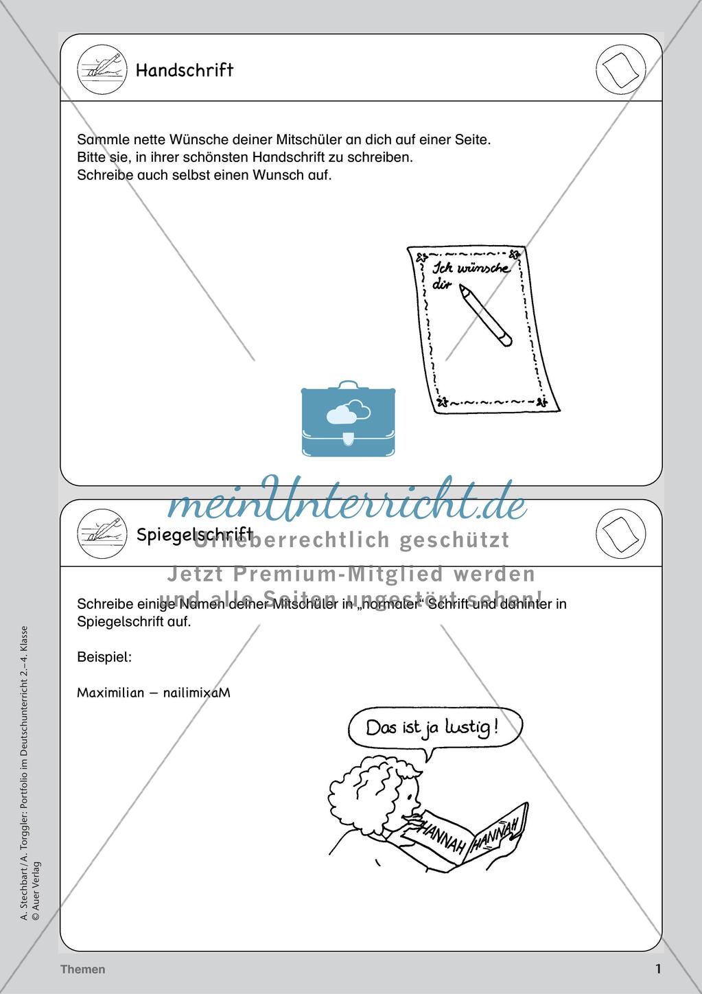 Schriften-Portfolio Preview 3