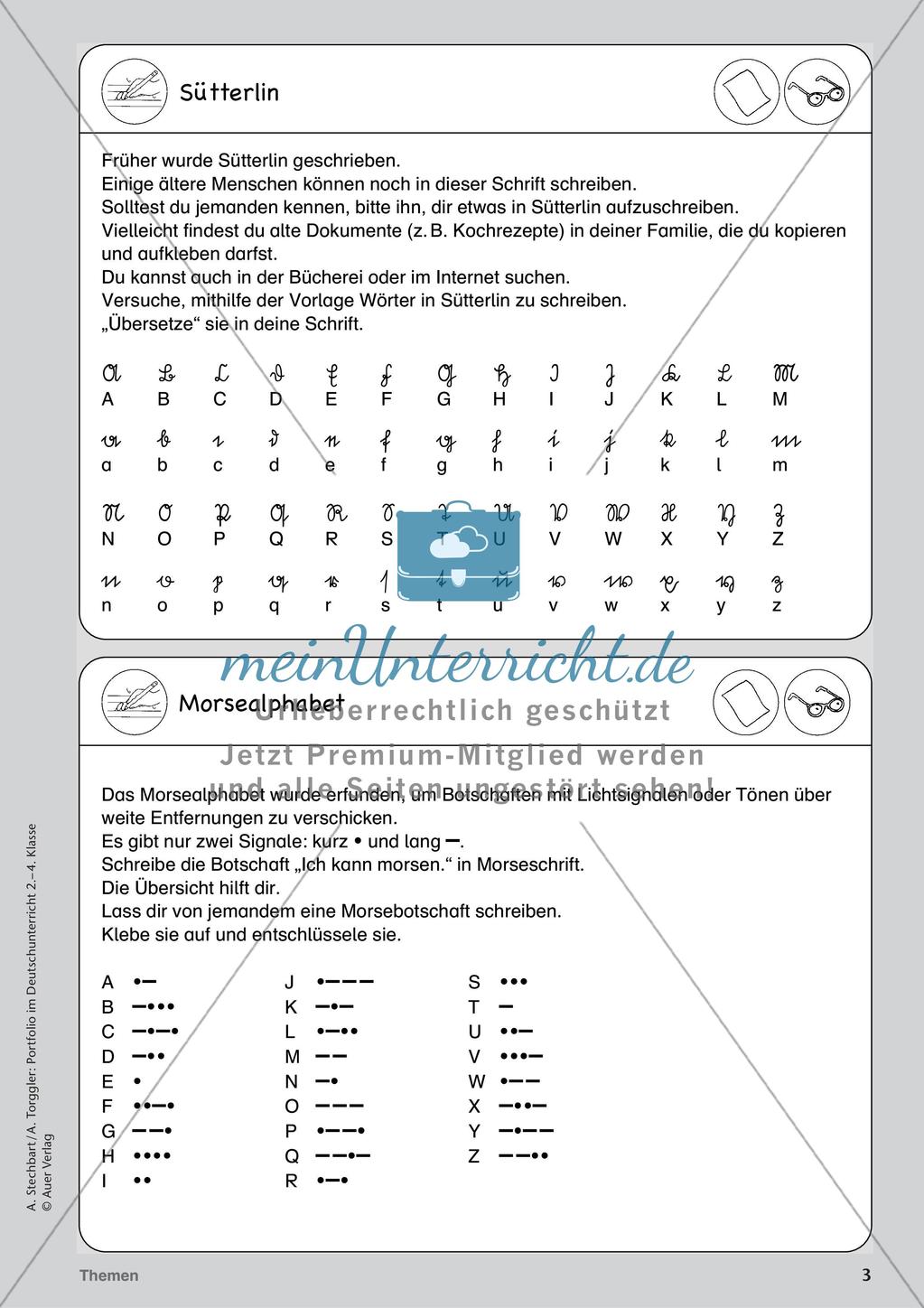 Schriften-Portfolio Preview 5