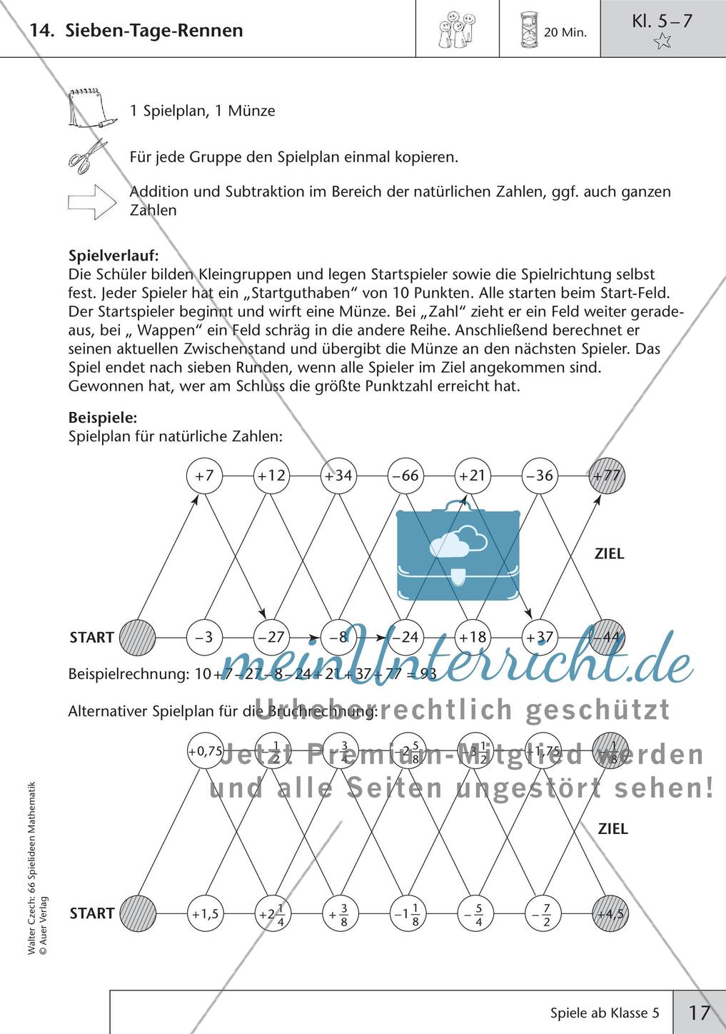 Spielideen Mathematik ab Klasse 5 Preview 19