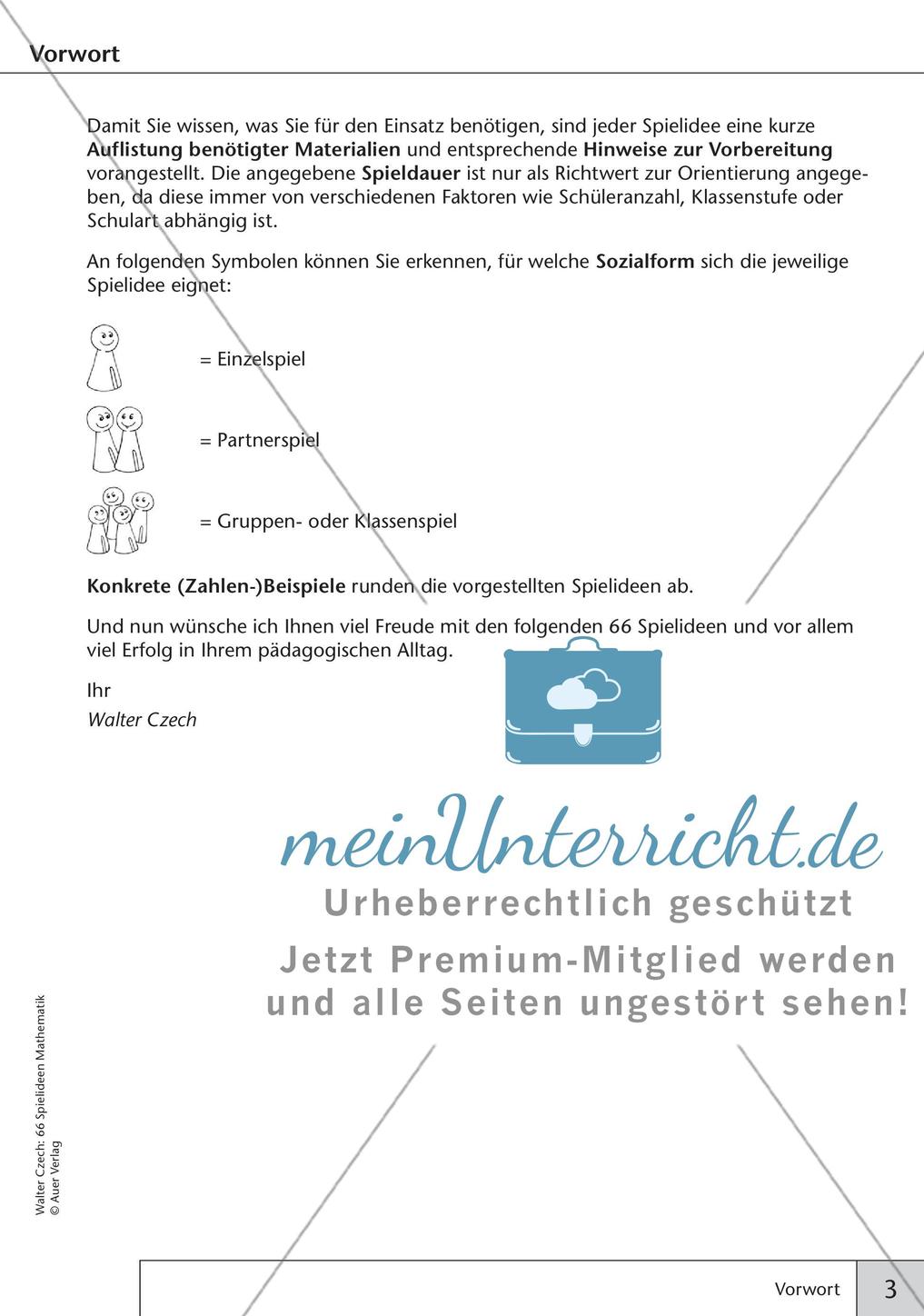 Spielideen Mathematik ab Klasse 5 Preview 5
