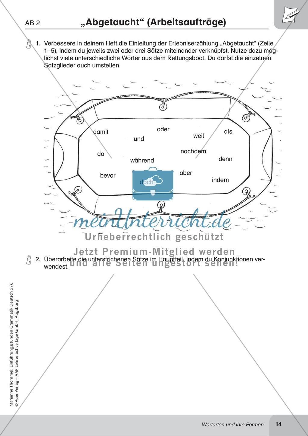 Wortarten und ihre Formen Preview 16