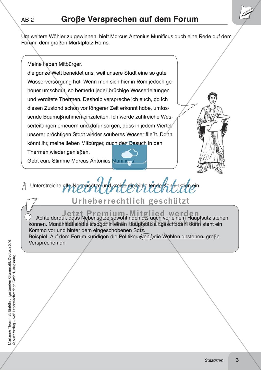 Unterscheidung von Satzarten Preview 5