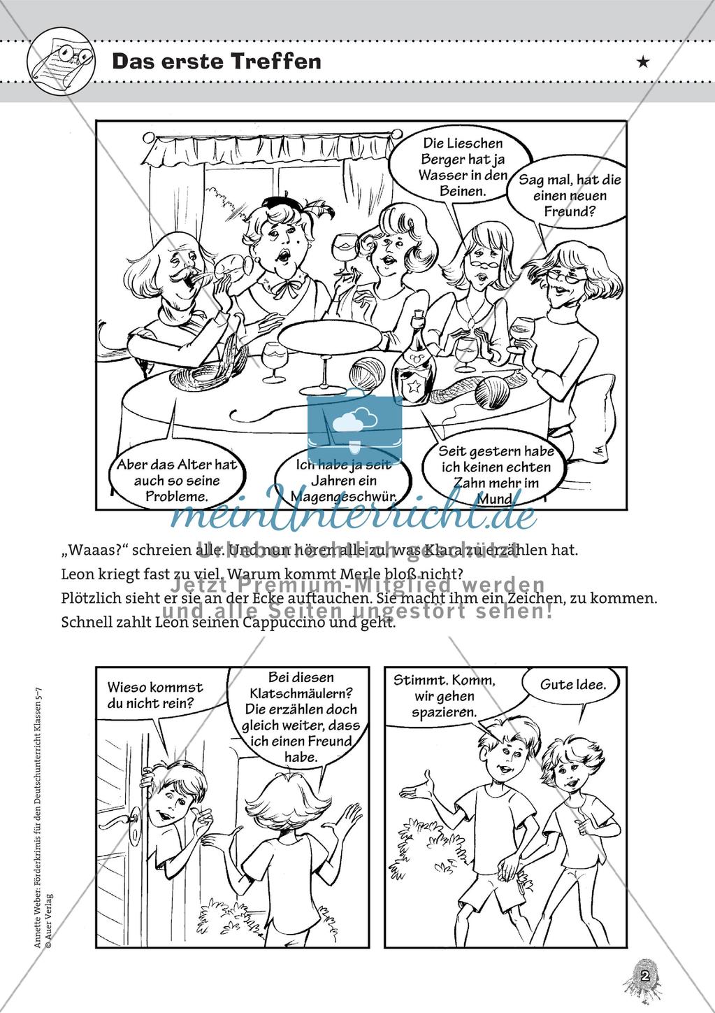 Förderung von Lesekompetenz: Krimi